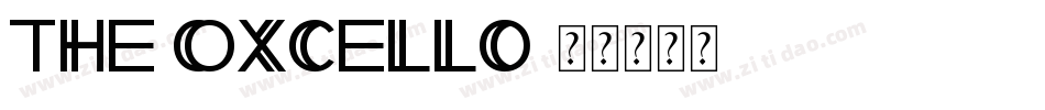 The Oxcello字体转换